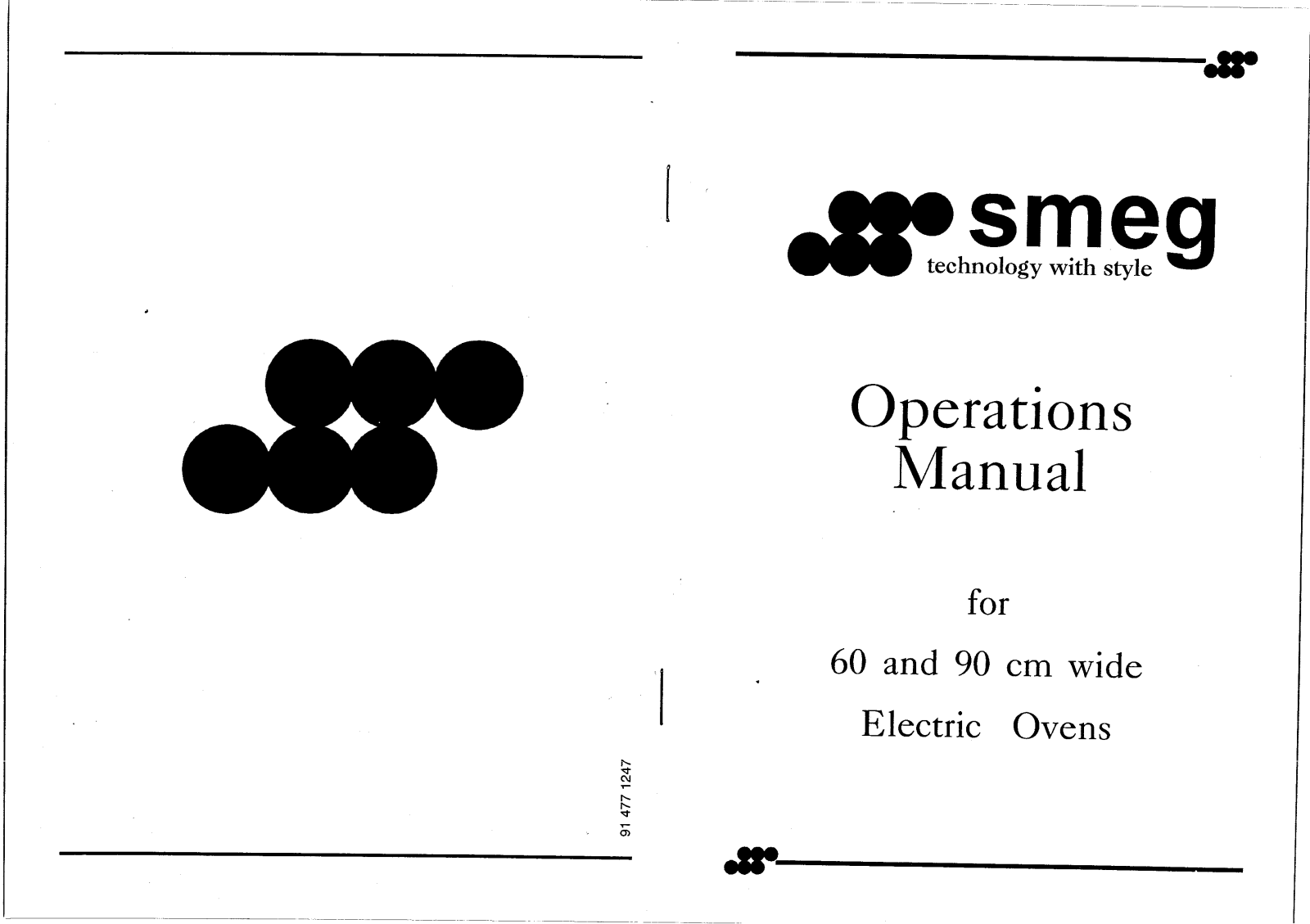 Smeg FS64MF-A, FS64MFCW, FS64MFCWA, FS64MF User Manual