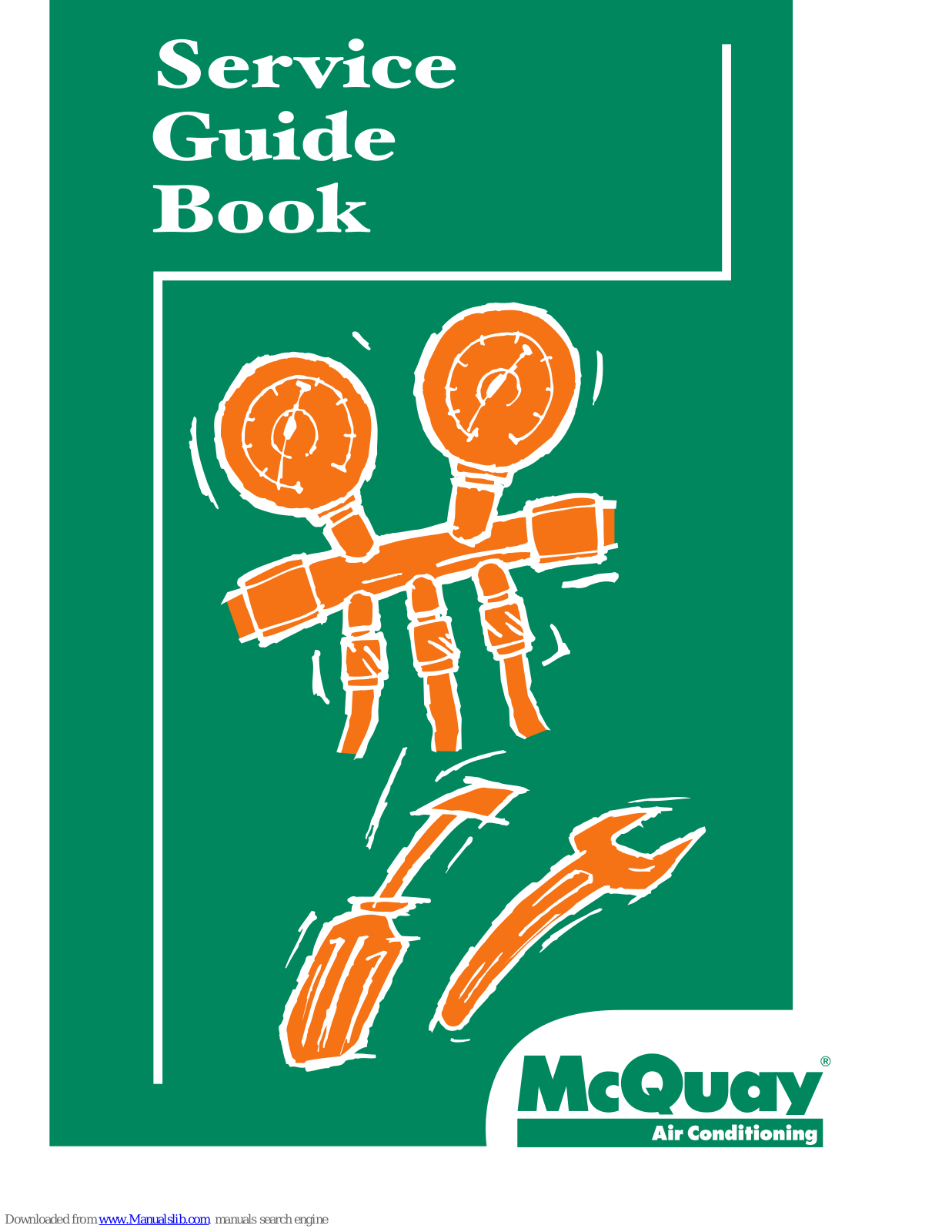 McQuay MCM, M5CM, MCK, M5CK, MCC Service Manual Book