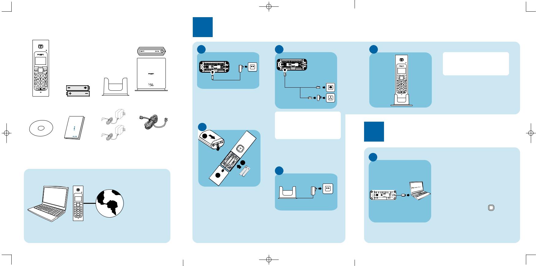 Philips VOIP4331 Quick start guide