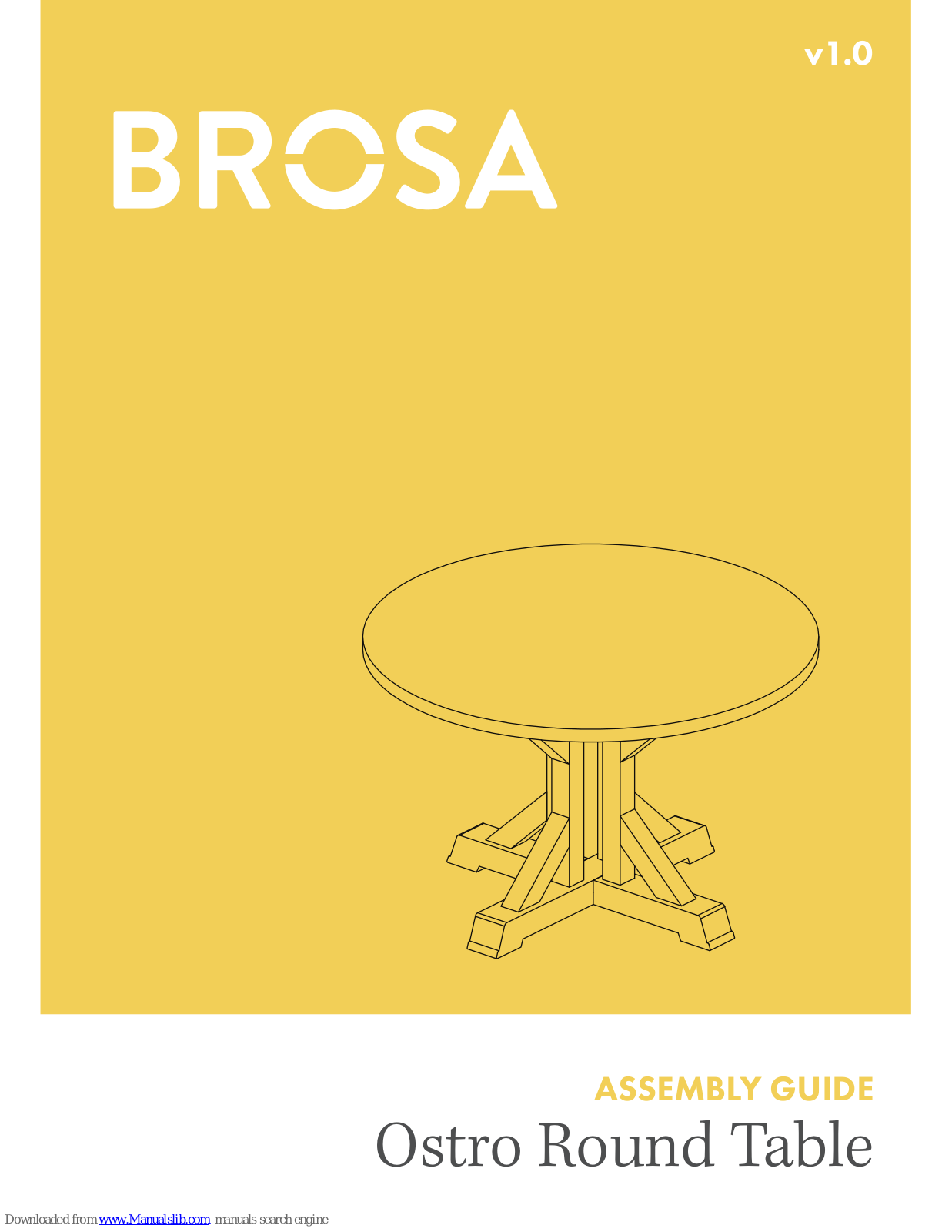 BROSA OSTRO Assembly Manual - ManualMachine.com