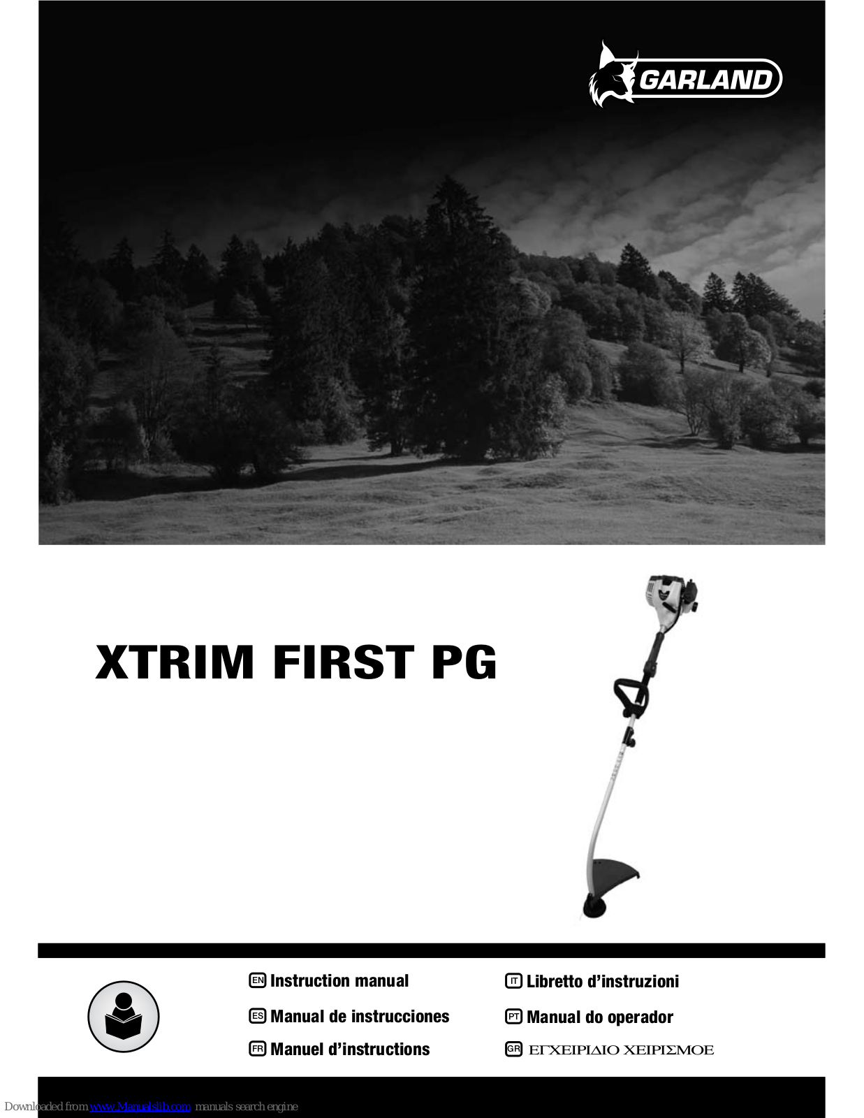 Garland XTRIM FIRST PG Instruction Manual