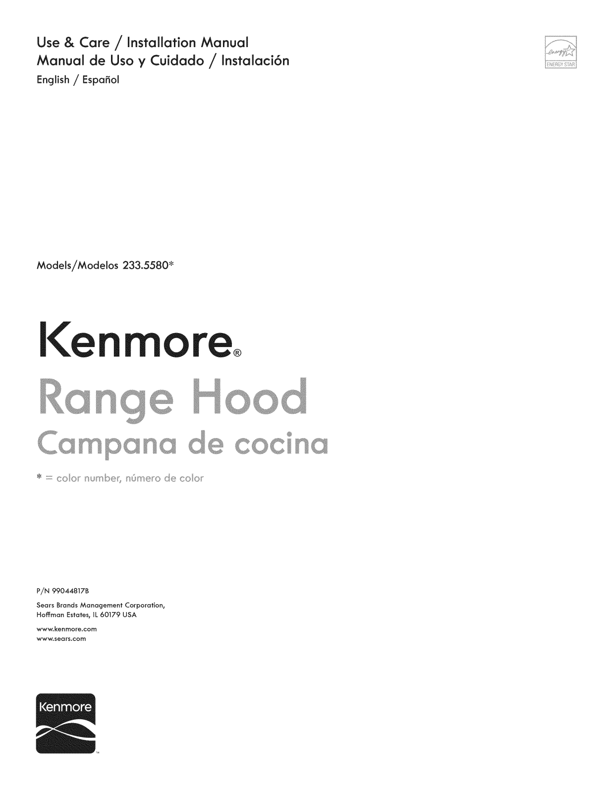 Kenmore 30'' Under-Cabinet Range Hood - White ENERGY STAR, 30 Under-Cabinet Range Hood, 30'' Under-Cabinet Range Hood - Black ENERGY STAR Specifications - ManualMachine.com
