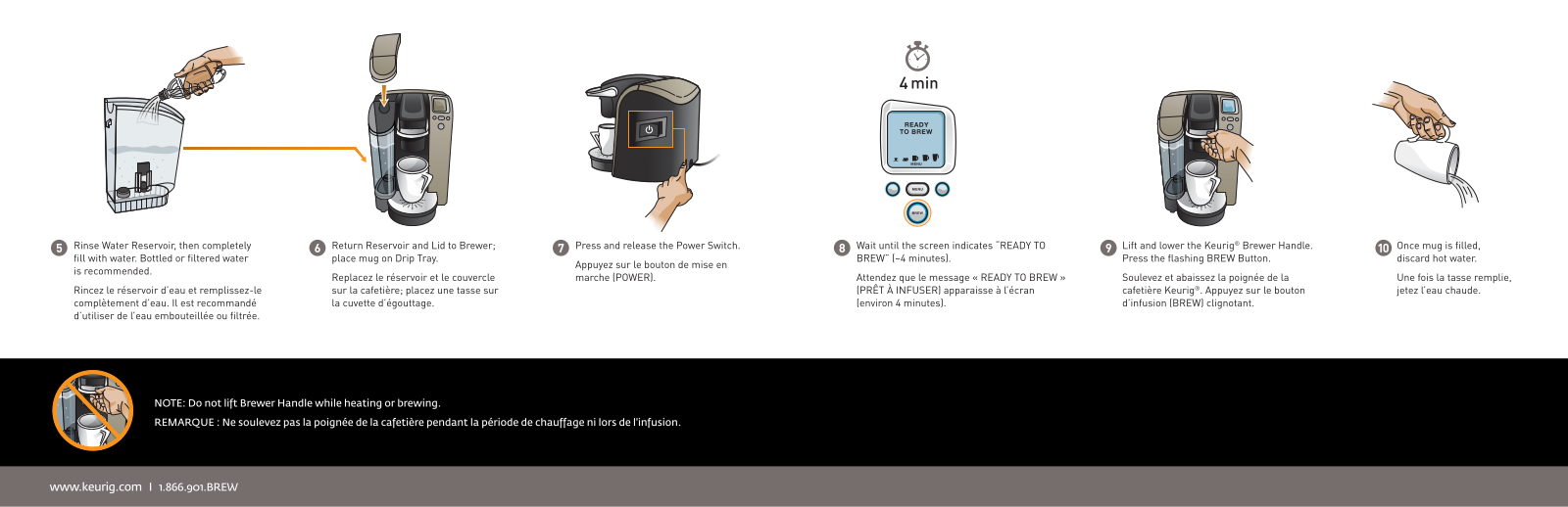 Keurig Platinum Quick Start Manual