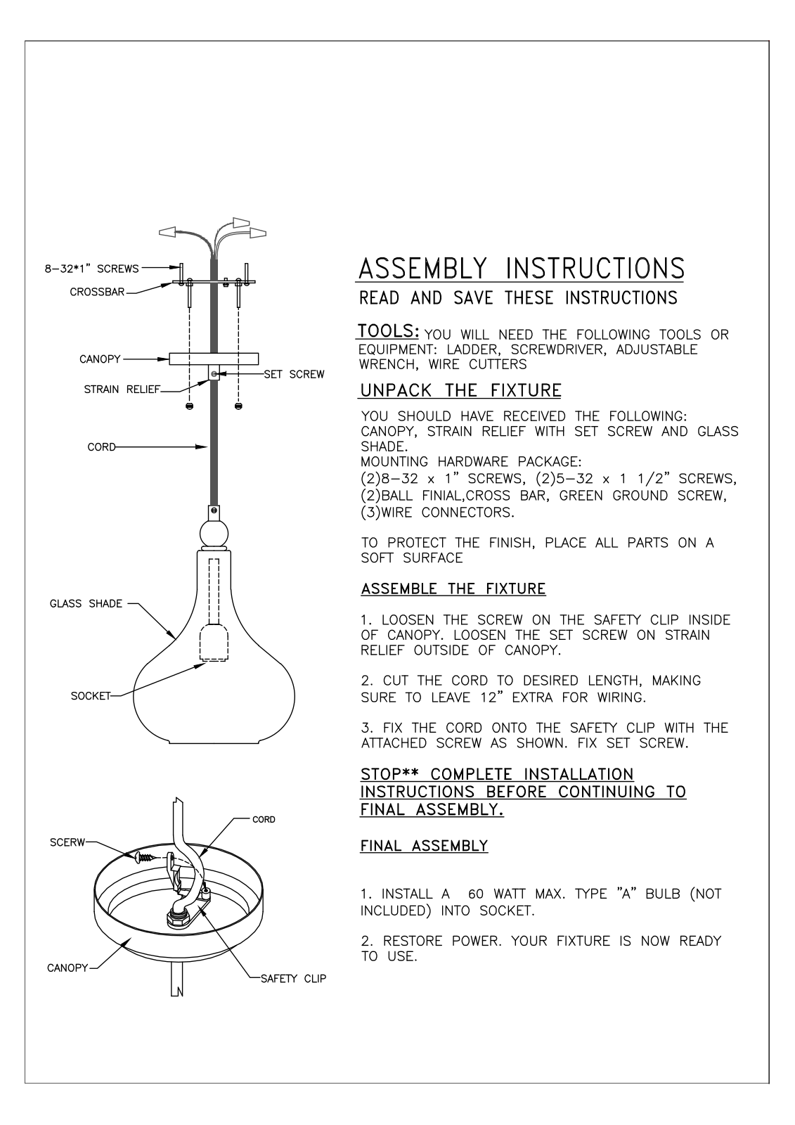 Brayden Studio BRYS7617 Installation & Assembly - ManualMachine.com