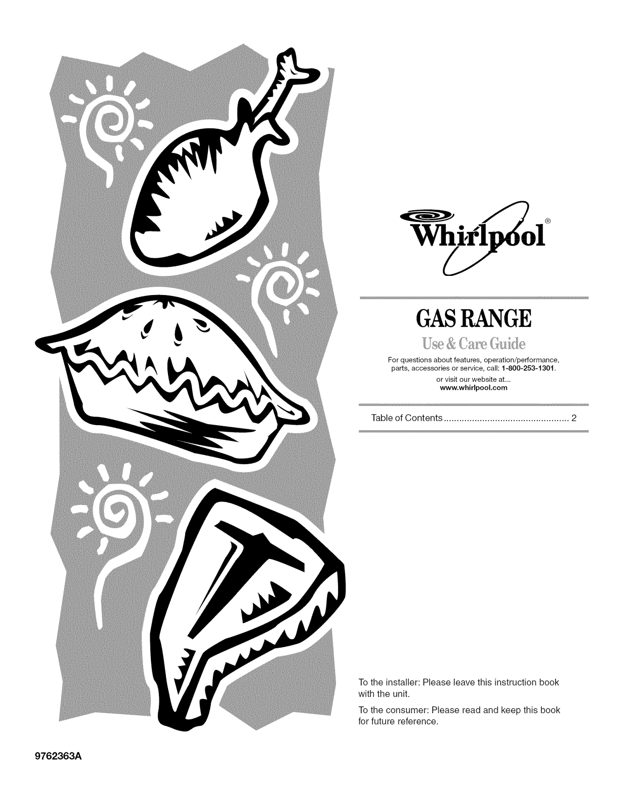 Whirlpool GS470LEMQ3, SF368LEPS2, GS470LEMT3, GS470LEMB3 Owner’s Manual