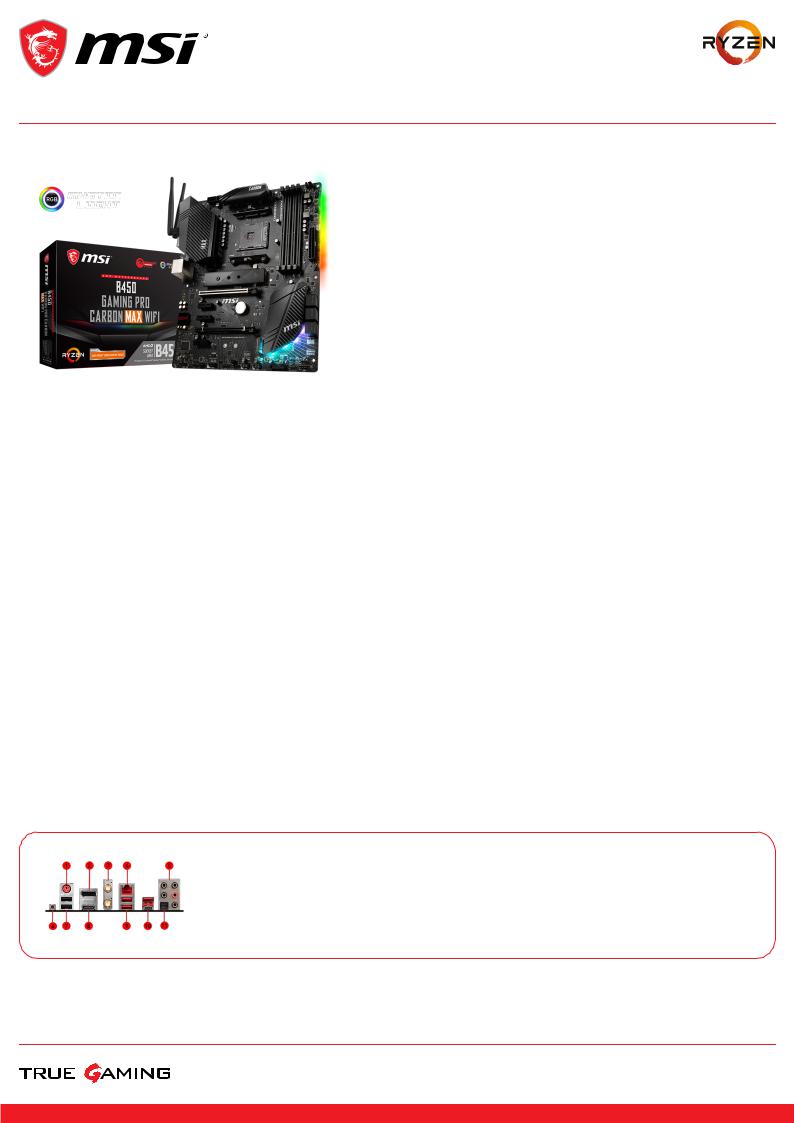 MSI B450 Gaming Pro carbon Max WIFI Service Manual