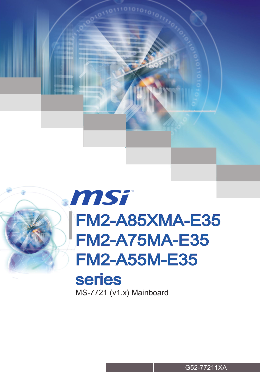 MSI FM2-A85XMA-E35 User Manual