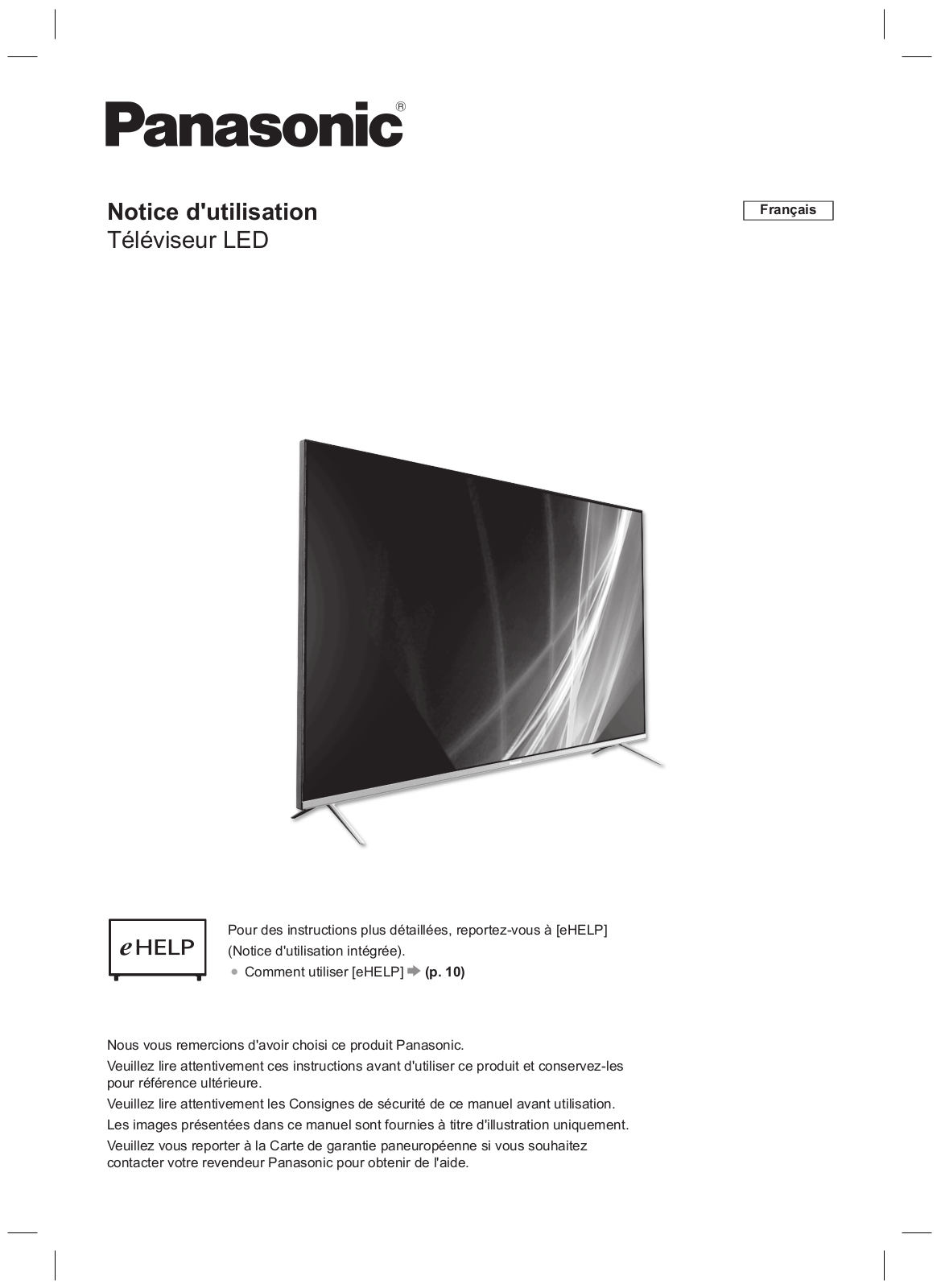Panasonic TX-43JX700E User guide - ManualMachine.com