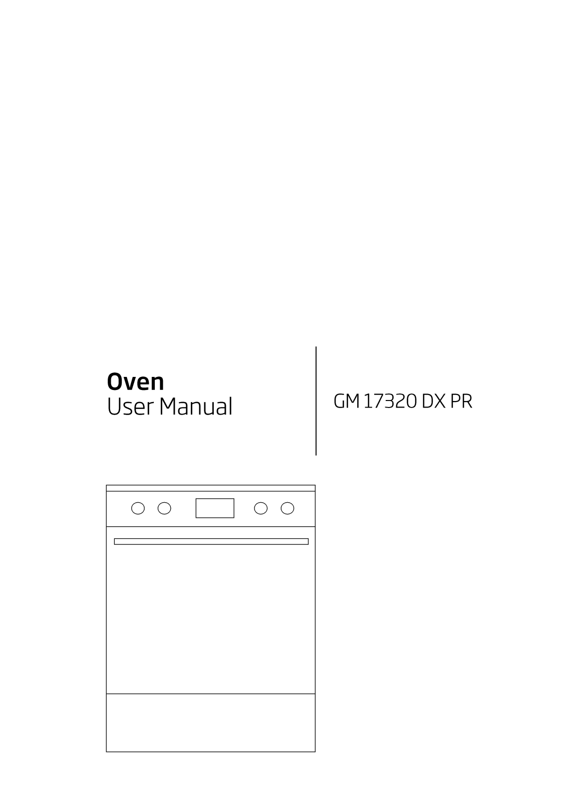 Beko GM17320DXPR User Manual