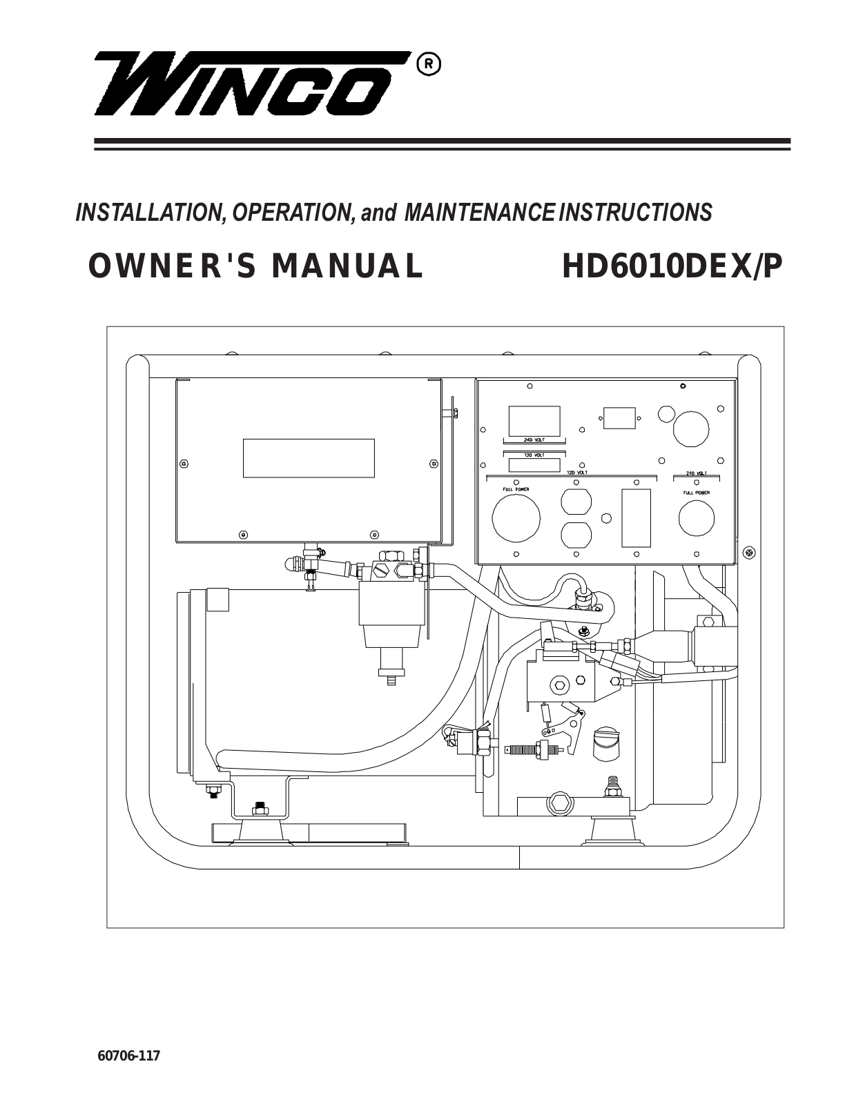 Winco HD6010DEXP User Manual