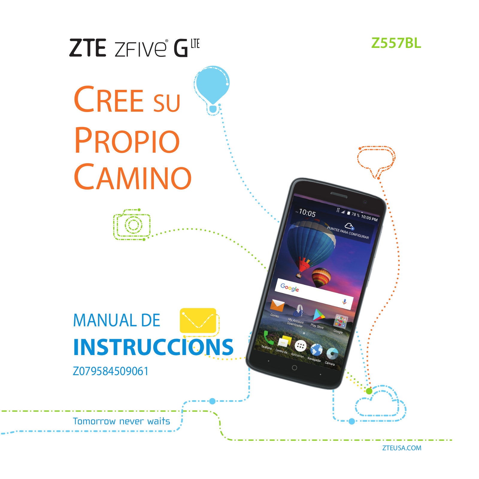 ZTE Z557BL Instruction Manual