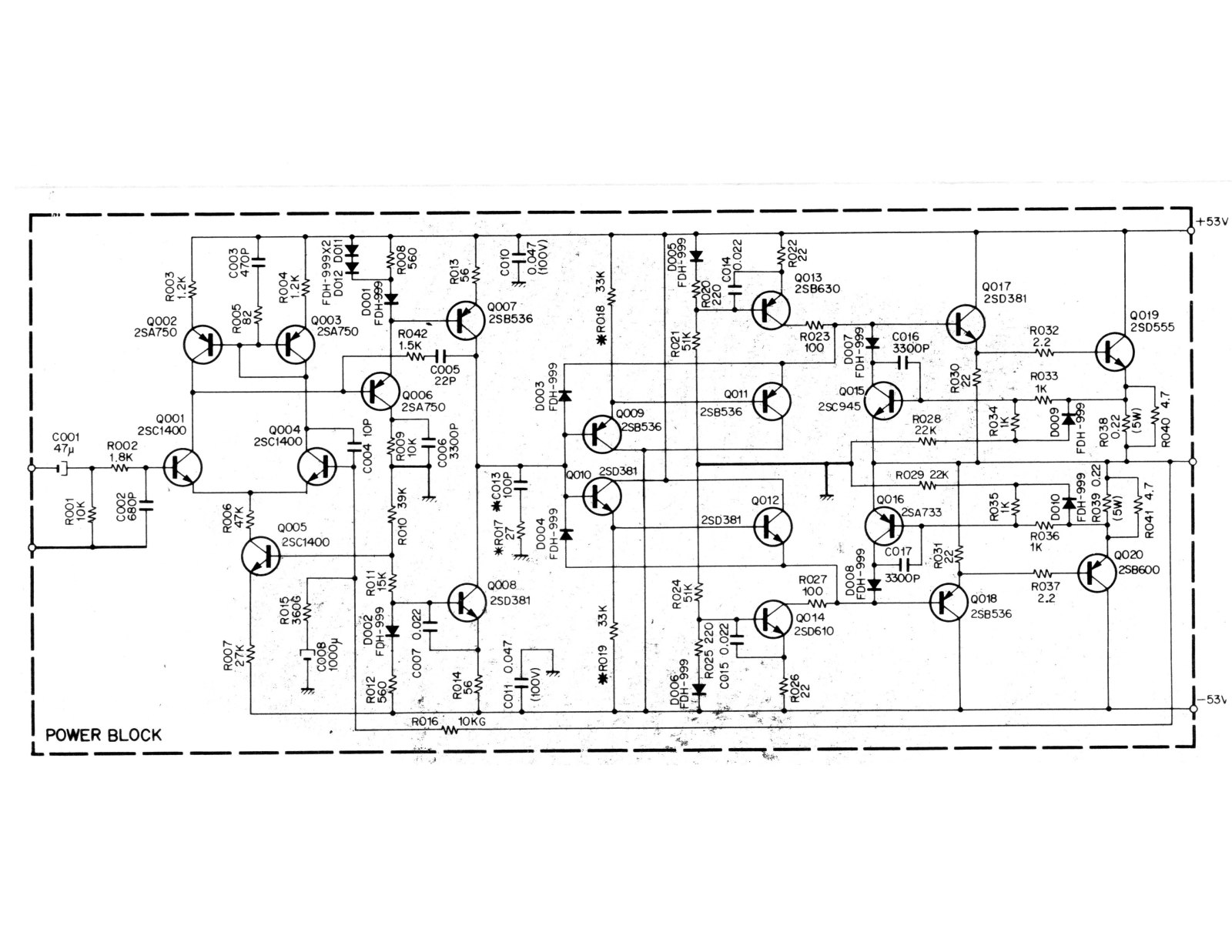 Nakamichi Unknown Schematic