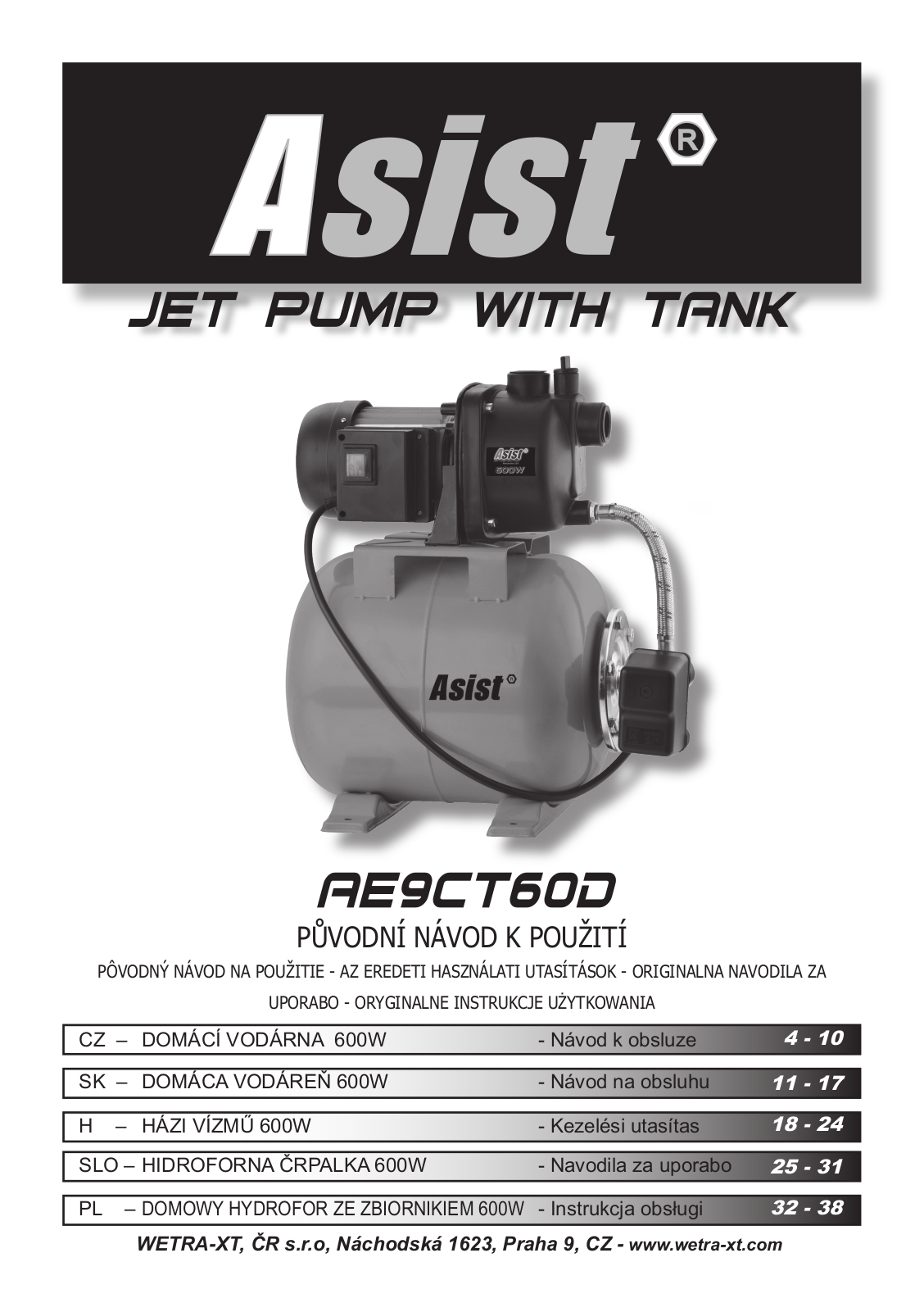 Asist AE9CT60D User Manual