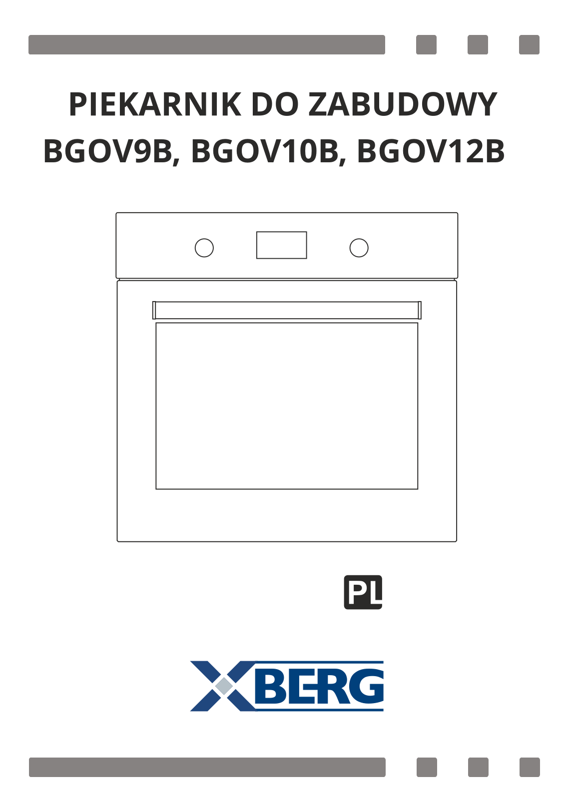XBERG BGOV9B User guide - ManualMachine.com