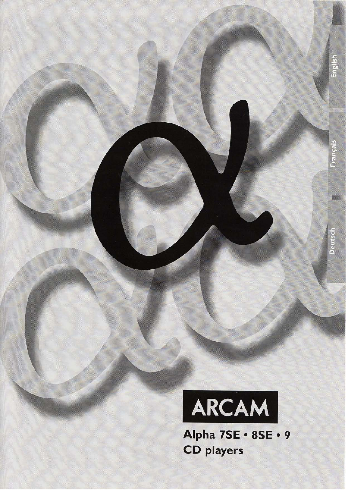 Arcam Alpha 8-SE, Alpha 9 Owners manual