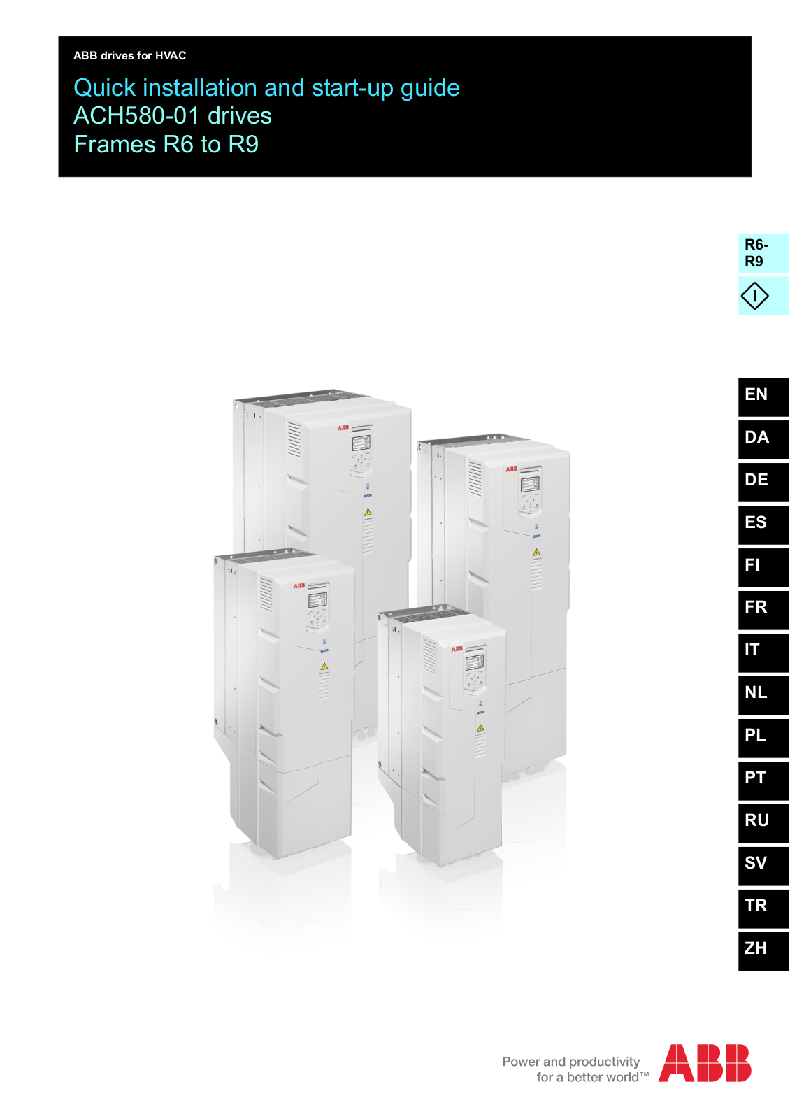 ABB ACH580-01 Installation Instructions