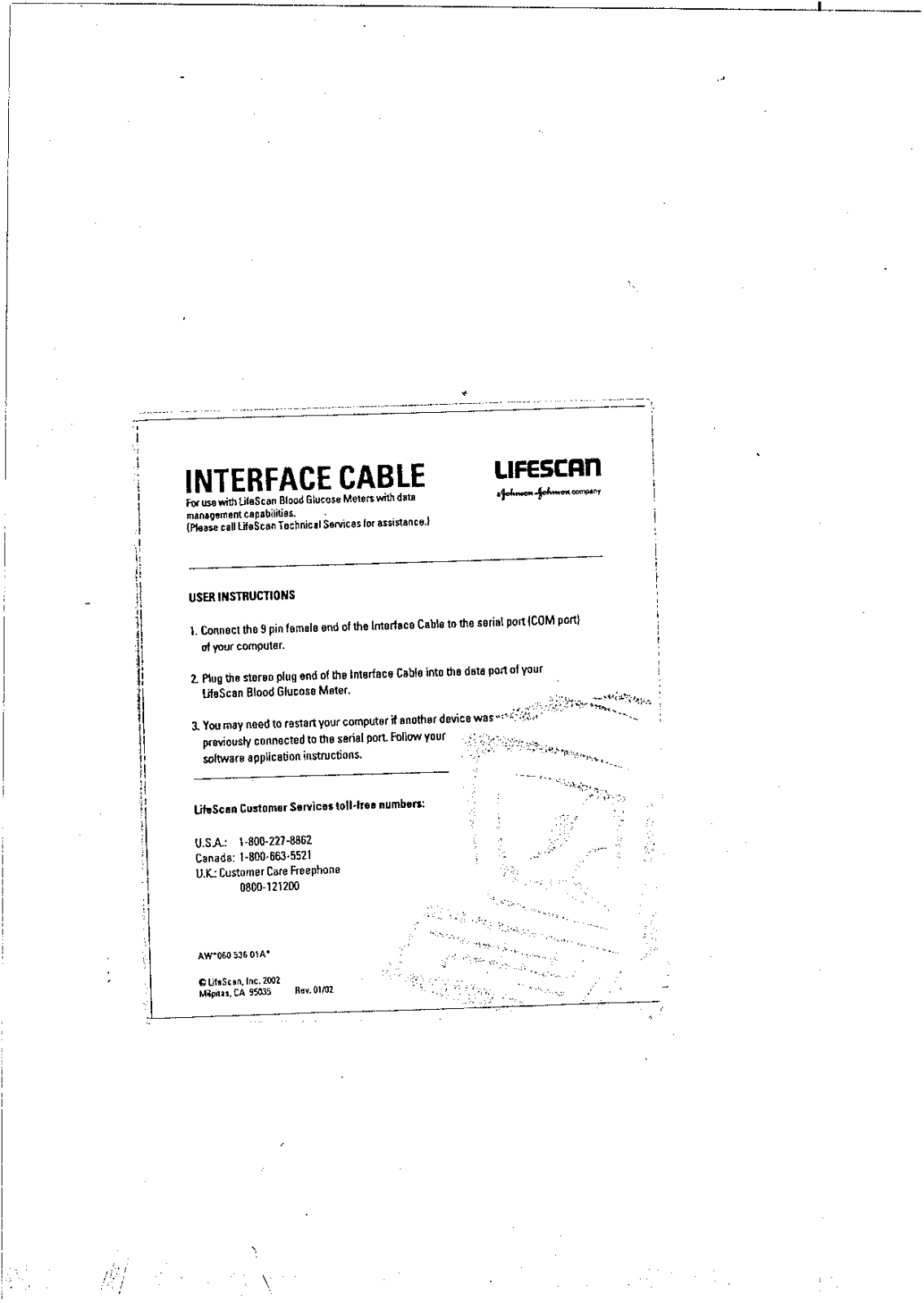 LifeScan 200 100 01 User Manual