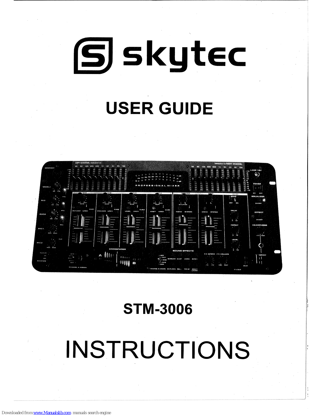 Skytec STM-3006 User Manual