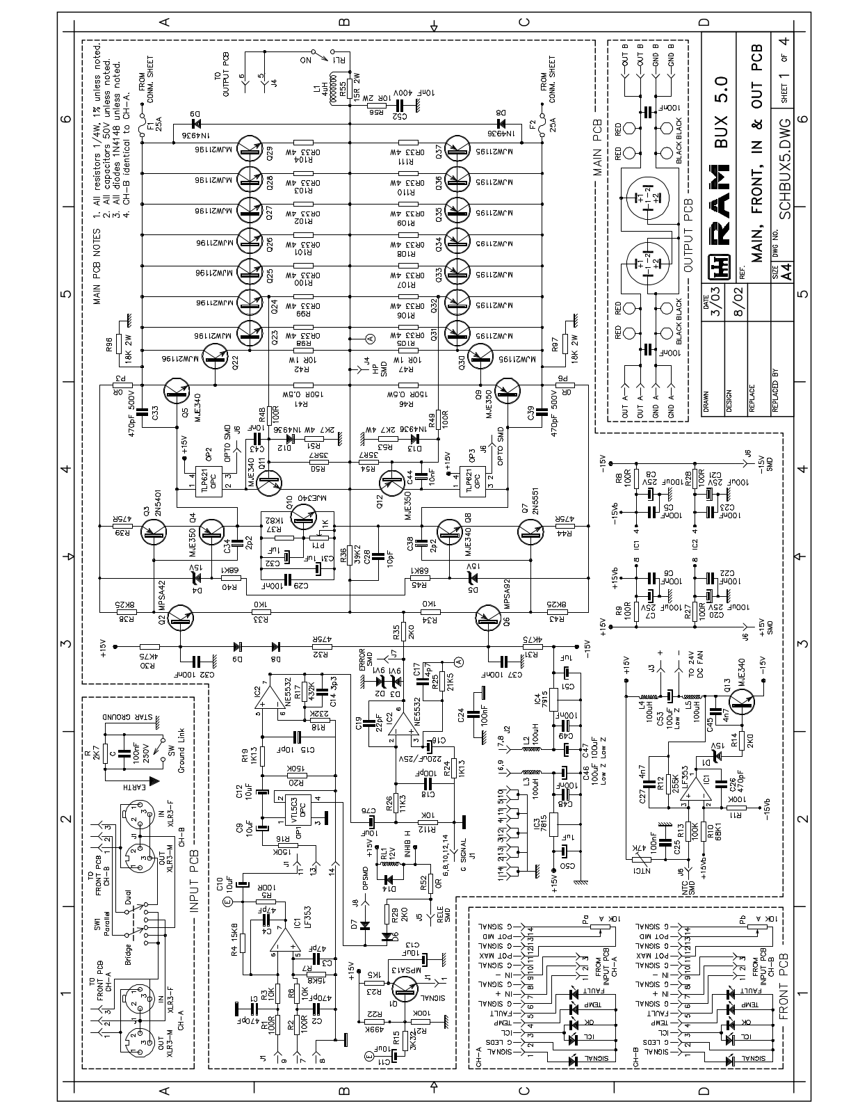 Dodge RAM BUX50 Shematics