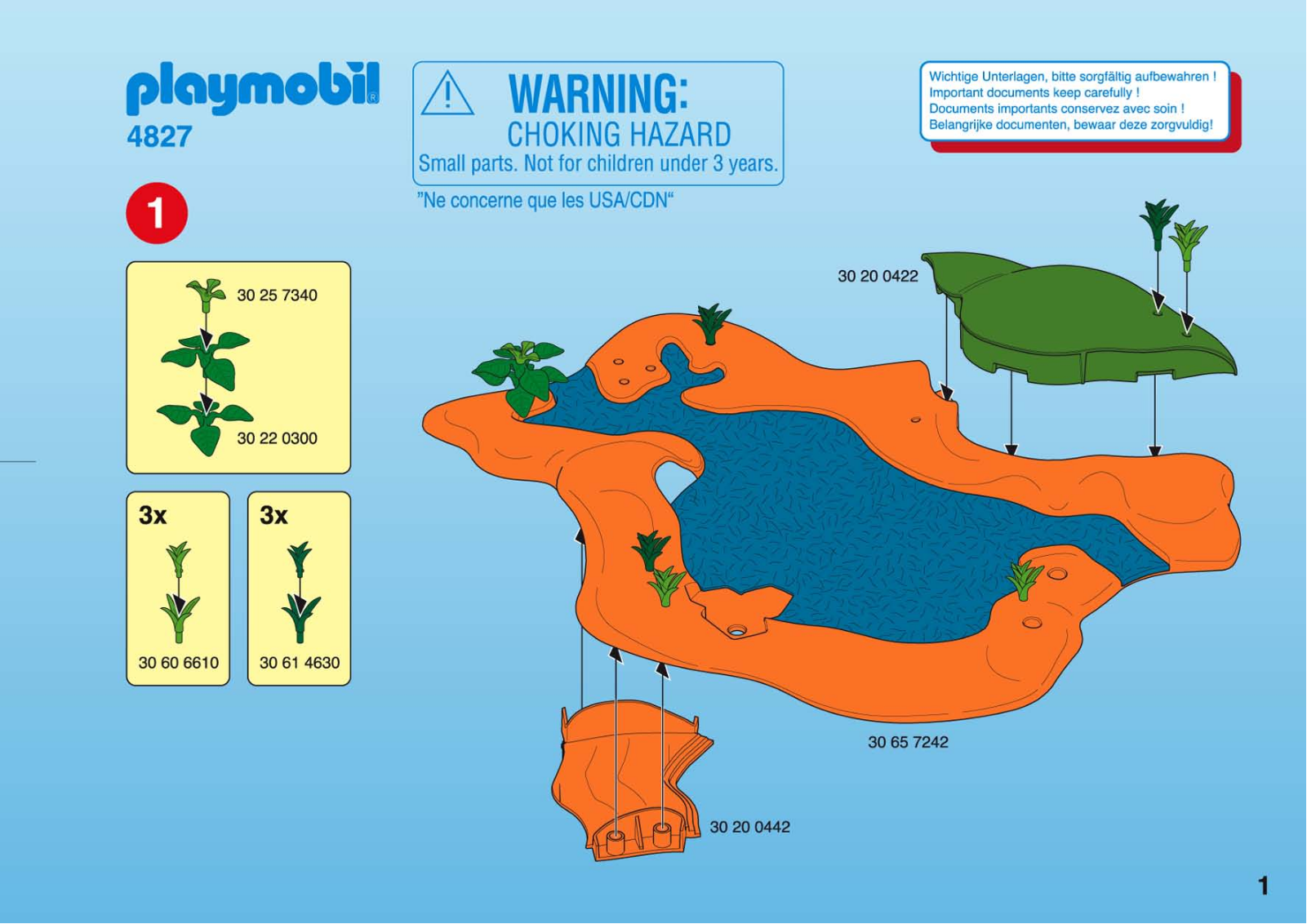 Playmobil 4827 Instructions