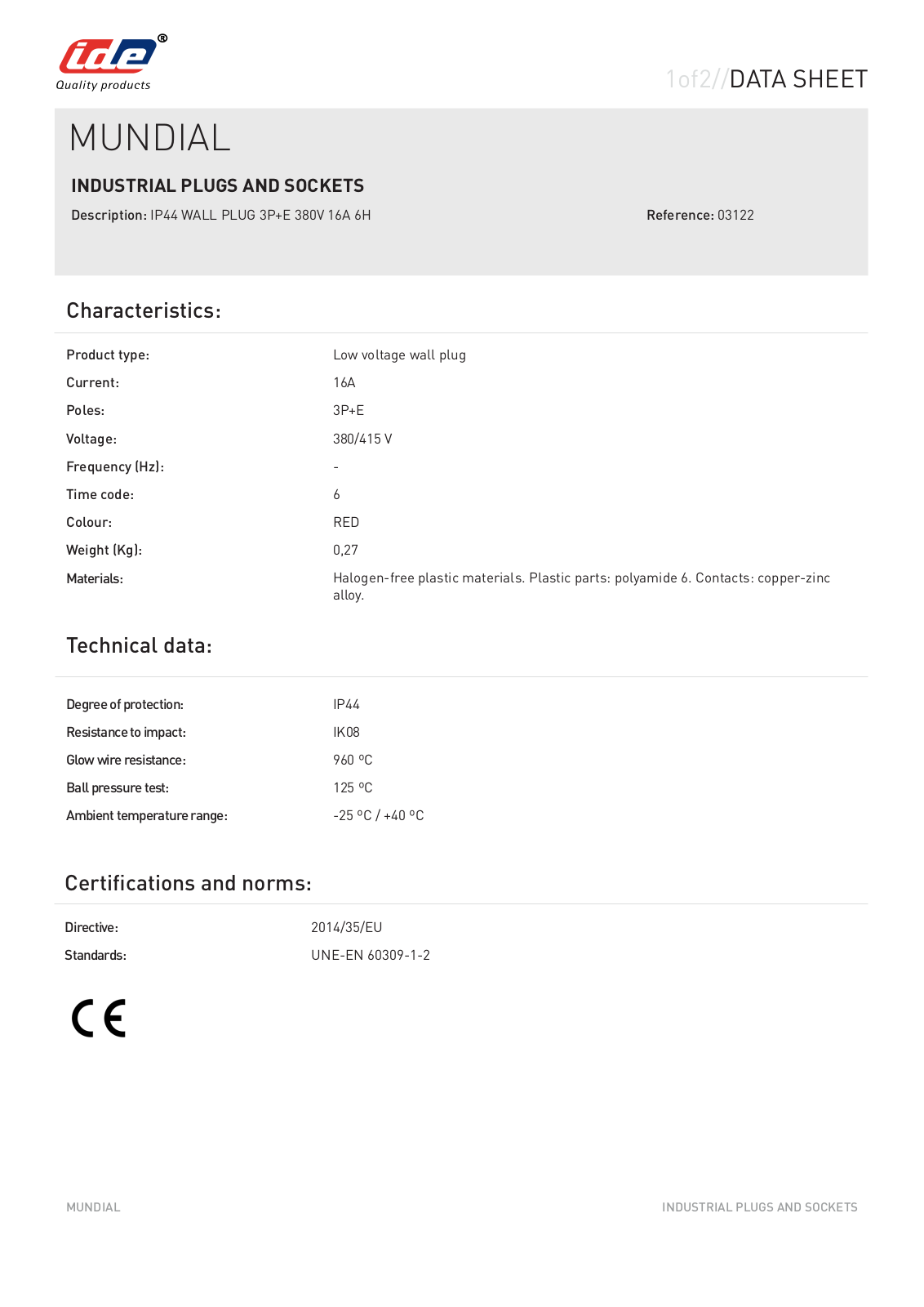 Datasheet 3122 Specification - ManualMachine.com
