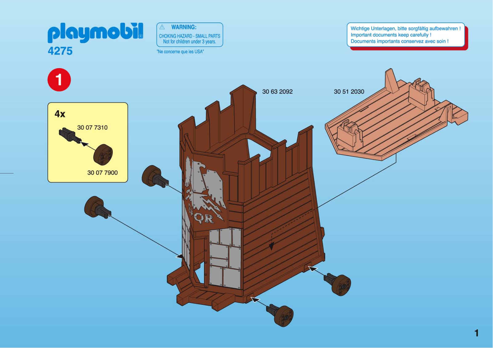 Playmobil 4275 Instructions