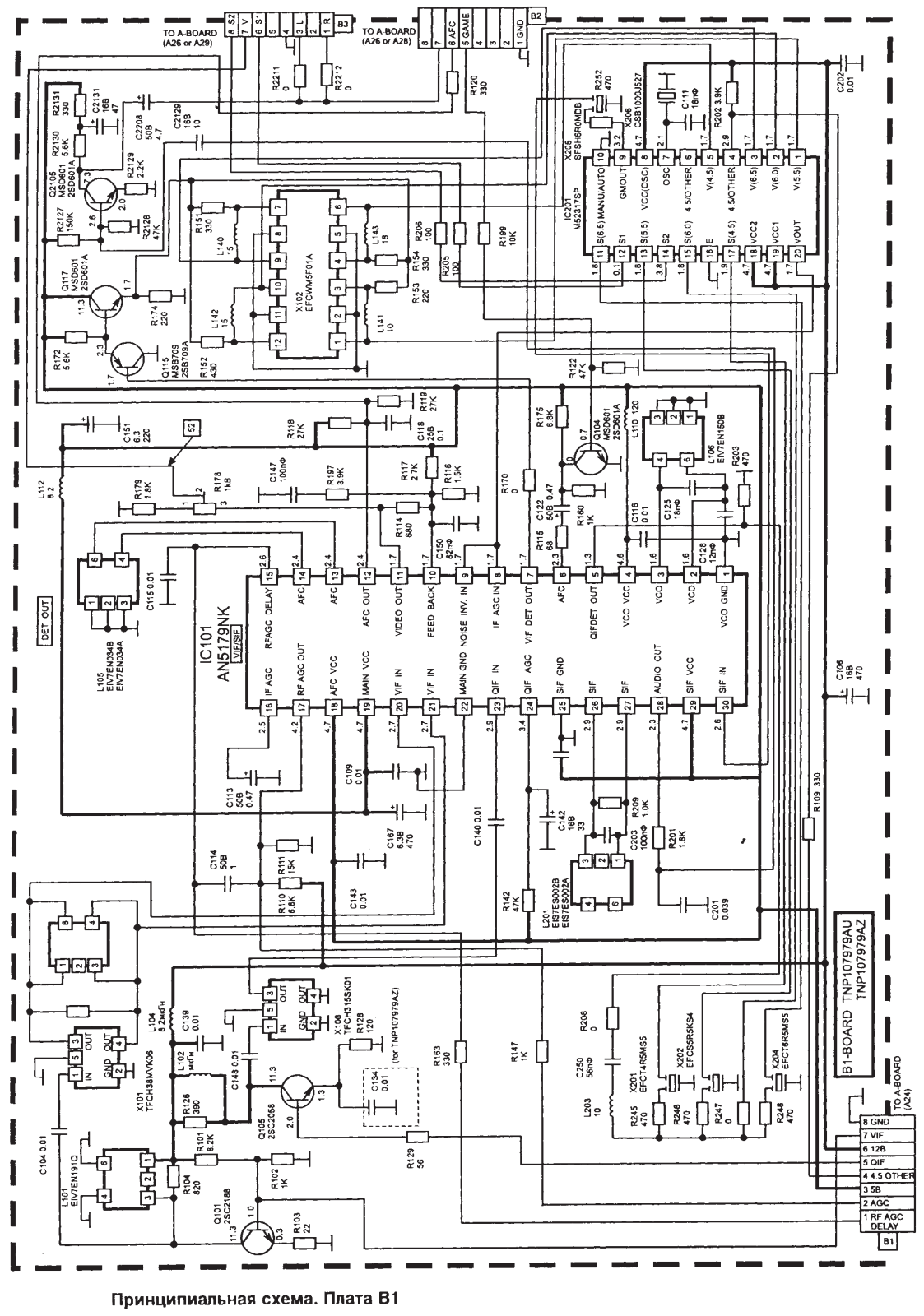 PANASONIC TX28WG25C Schematics