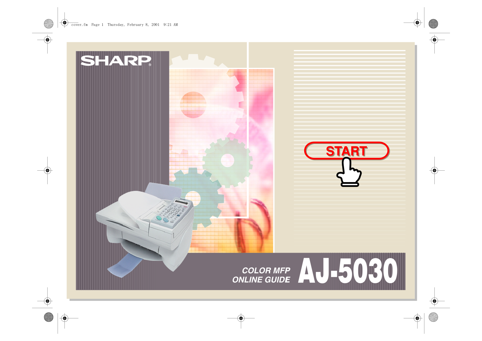 Sharp AJ-5030 Owner's Manual