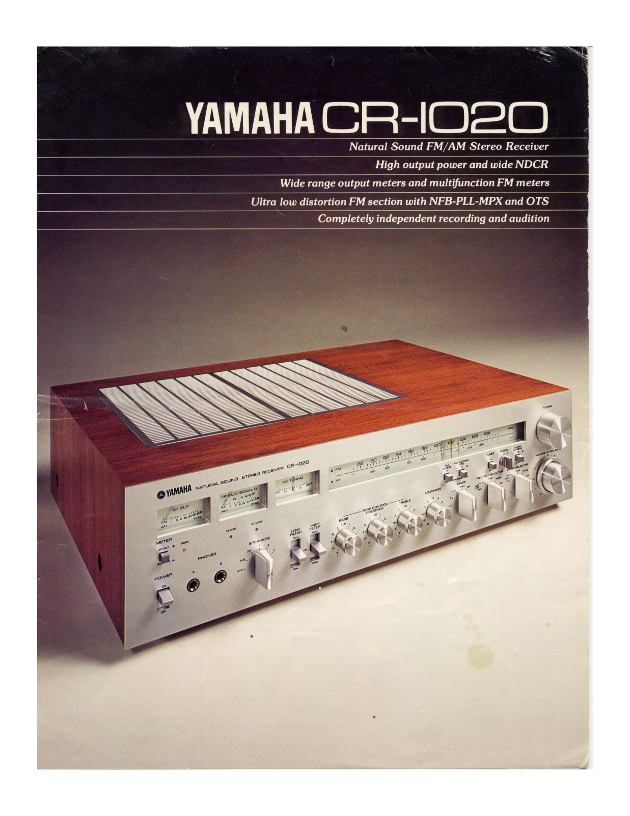 Yamaha CR-1020 Brochure