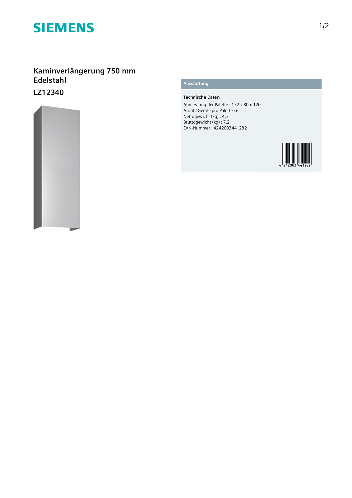 Siemens LZ12340 User Manual