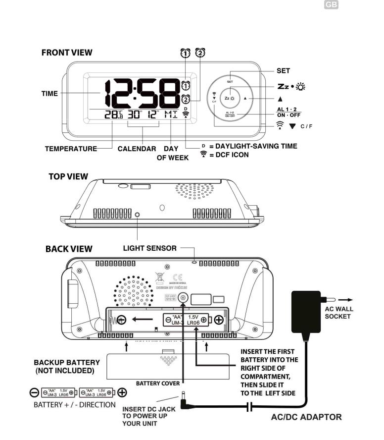 Techno Line WT 498S Instruction Manual