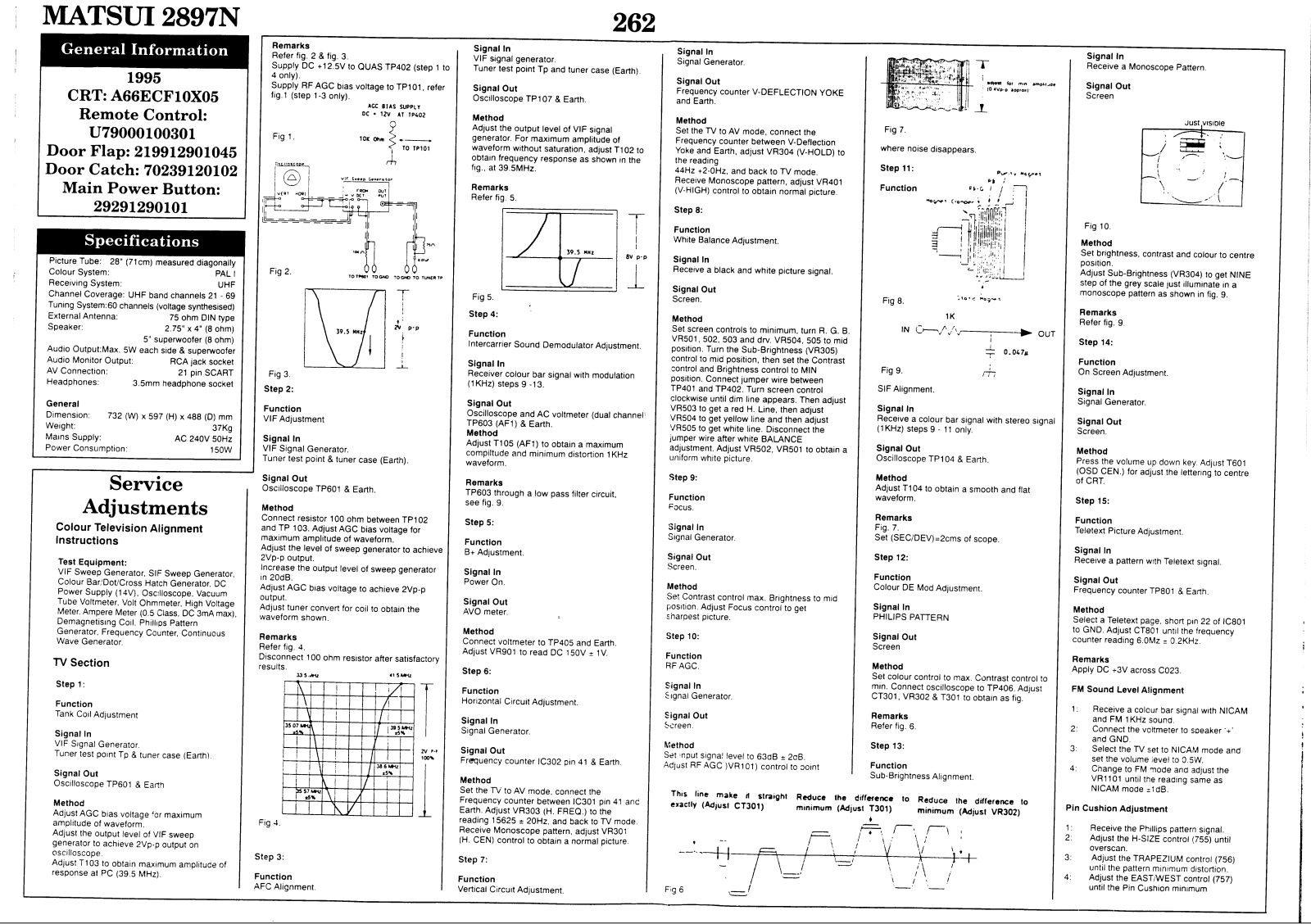 Matsui 2897N Schematic