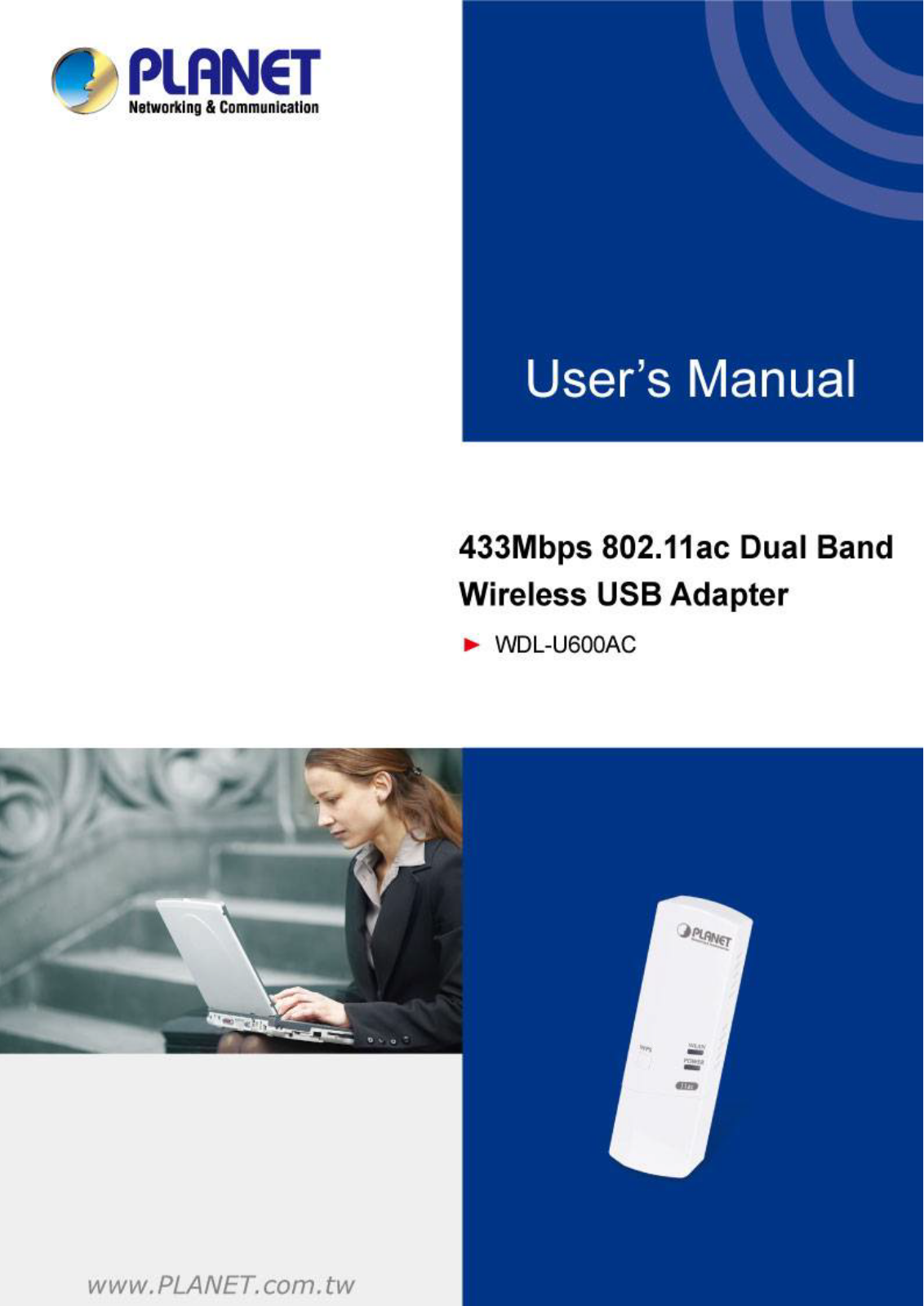 PLANET WDL-U600AC User Manual