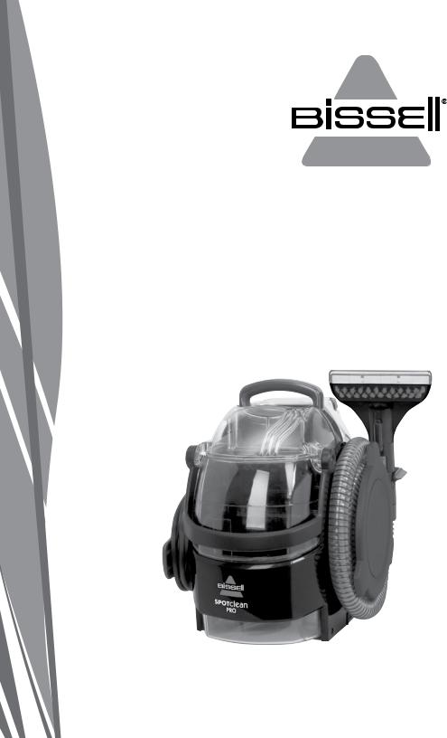 Bissell Spotclean PRO 2458, Spotclean PRO 3624 User Manual