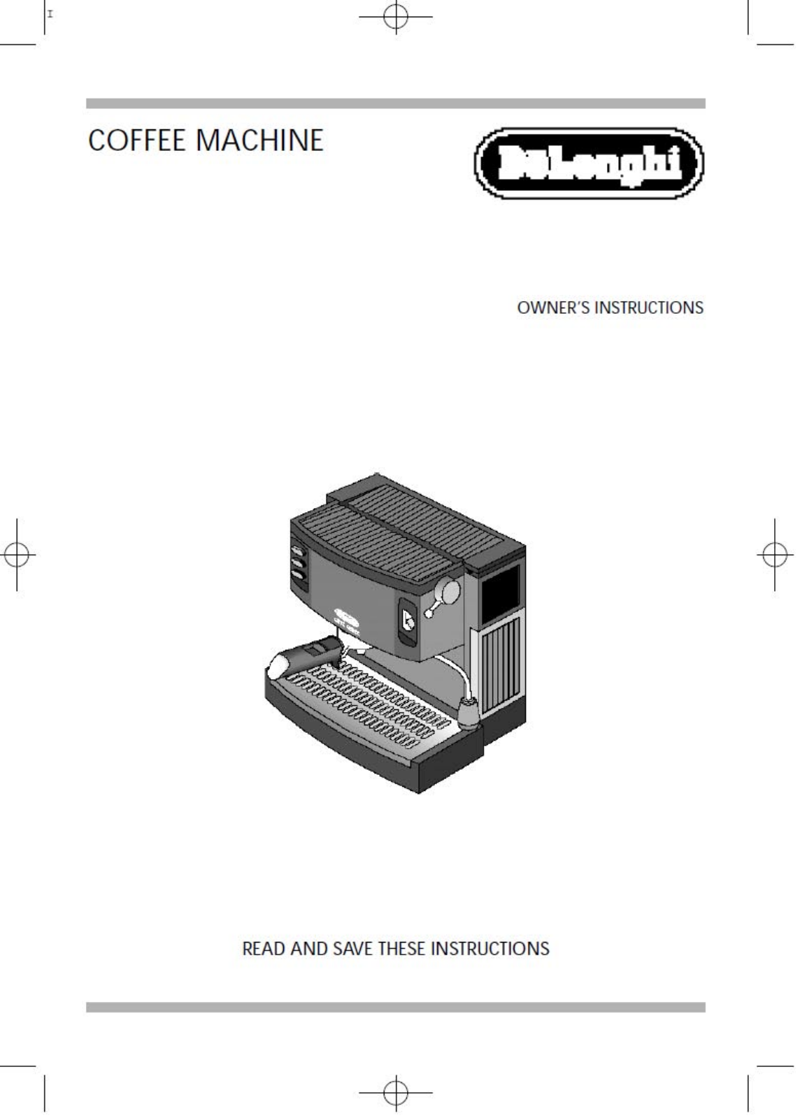 Delonghi Barm39f Owner's Manual