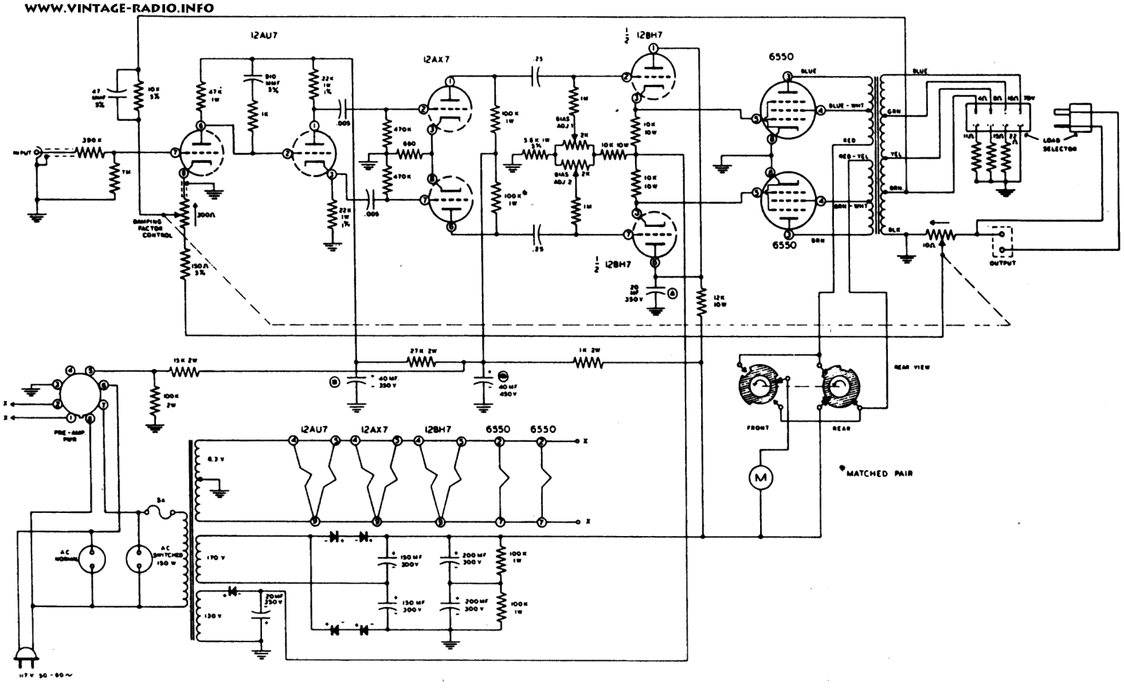 Heathkit w 6m schematic