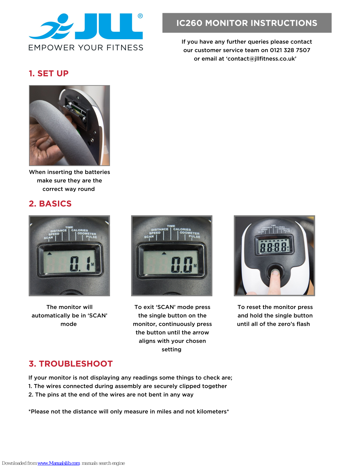 JLL IC260 Instructions Manual - ManualMachine.com