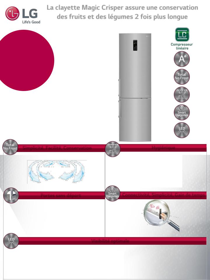 LG GBD6321BPS product sheet