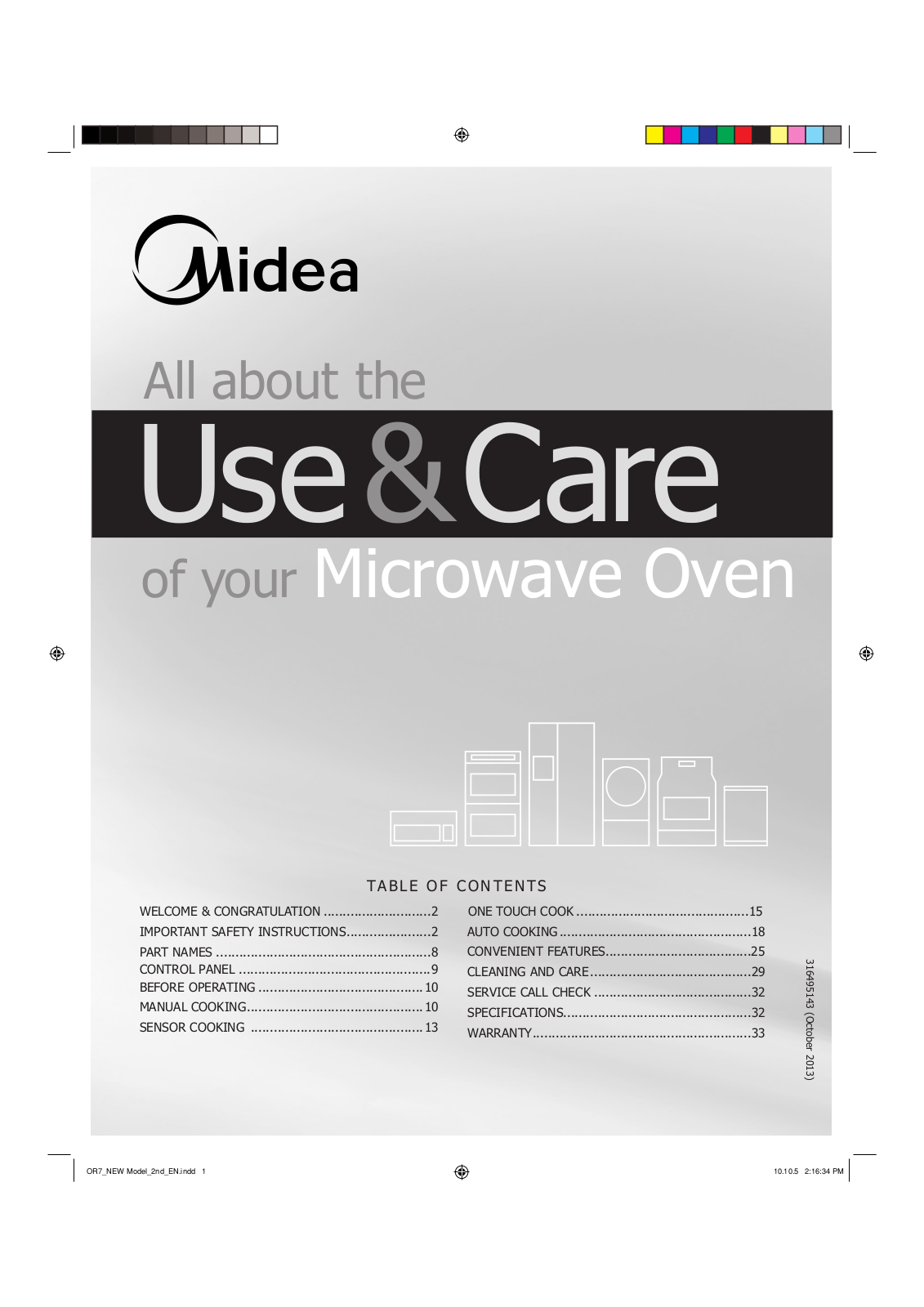 Midea Kitchen Appliances EM053KYY User Manual