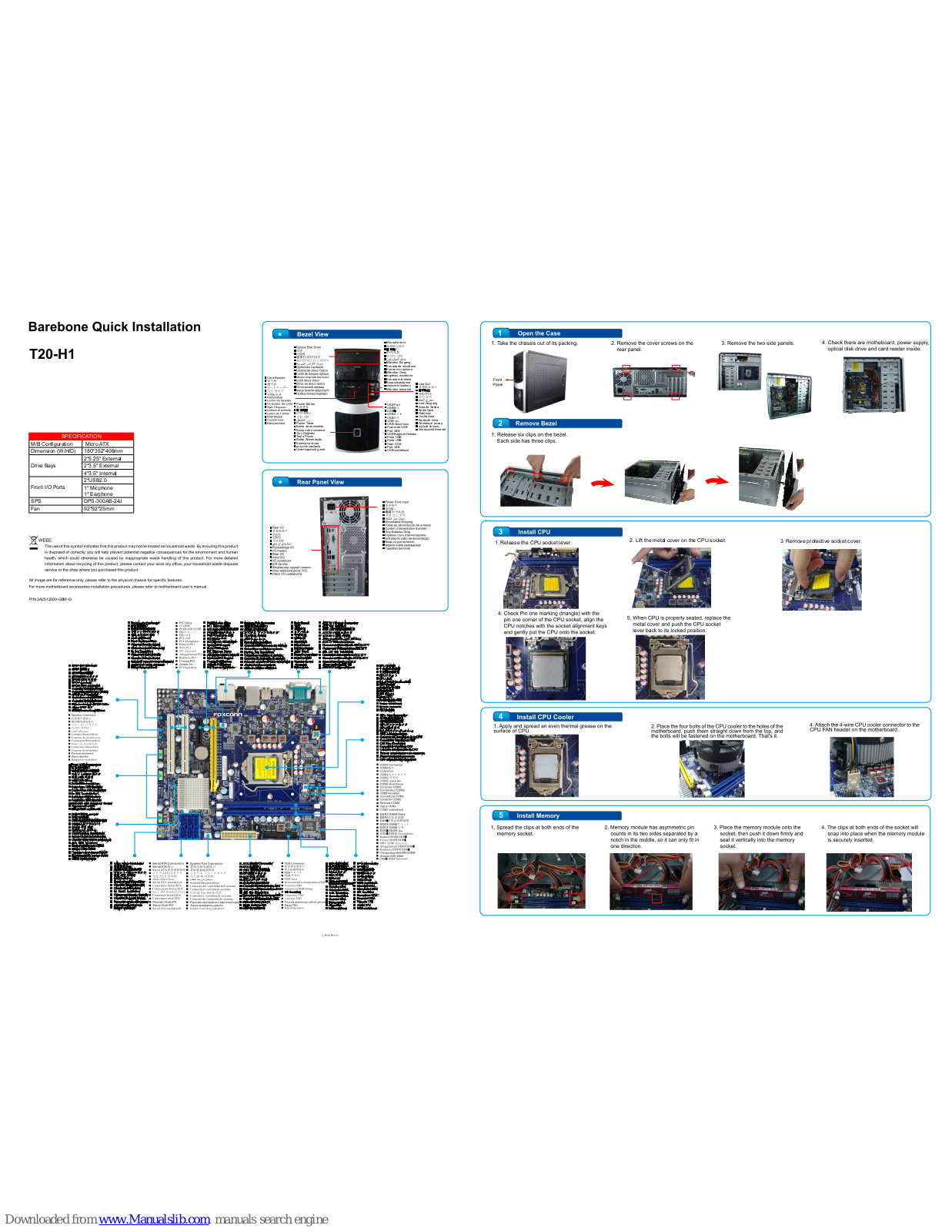 Foxconn T20-H1 Specification