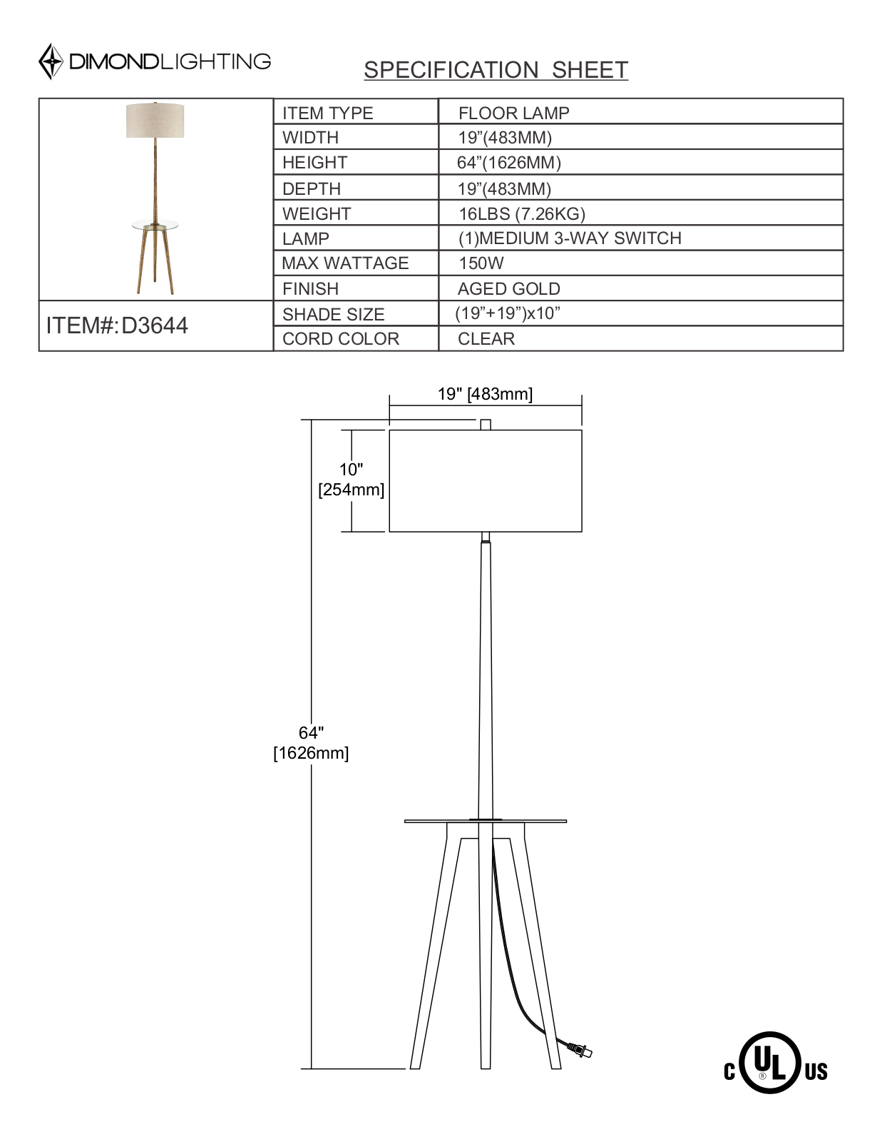 ELK Home D3644 User Manual