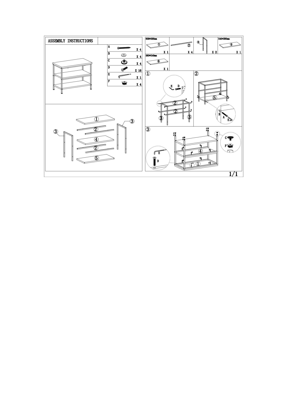 Zipcode Design W007836251 Installation & Assembly - ManualMachine.com
