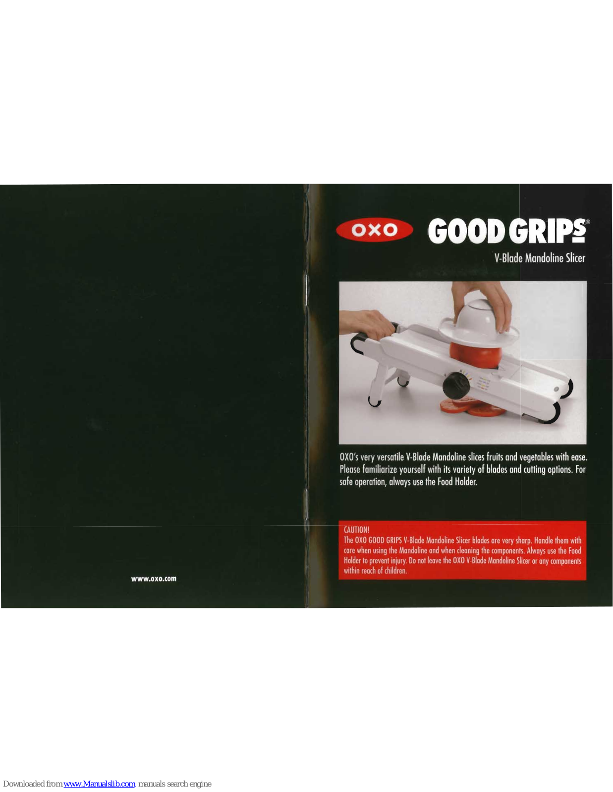 OXO V-Blade Mandolin, Good Grips V-Blade Mandolin Start Manual