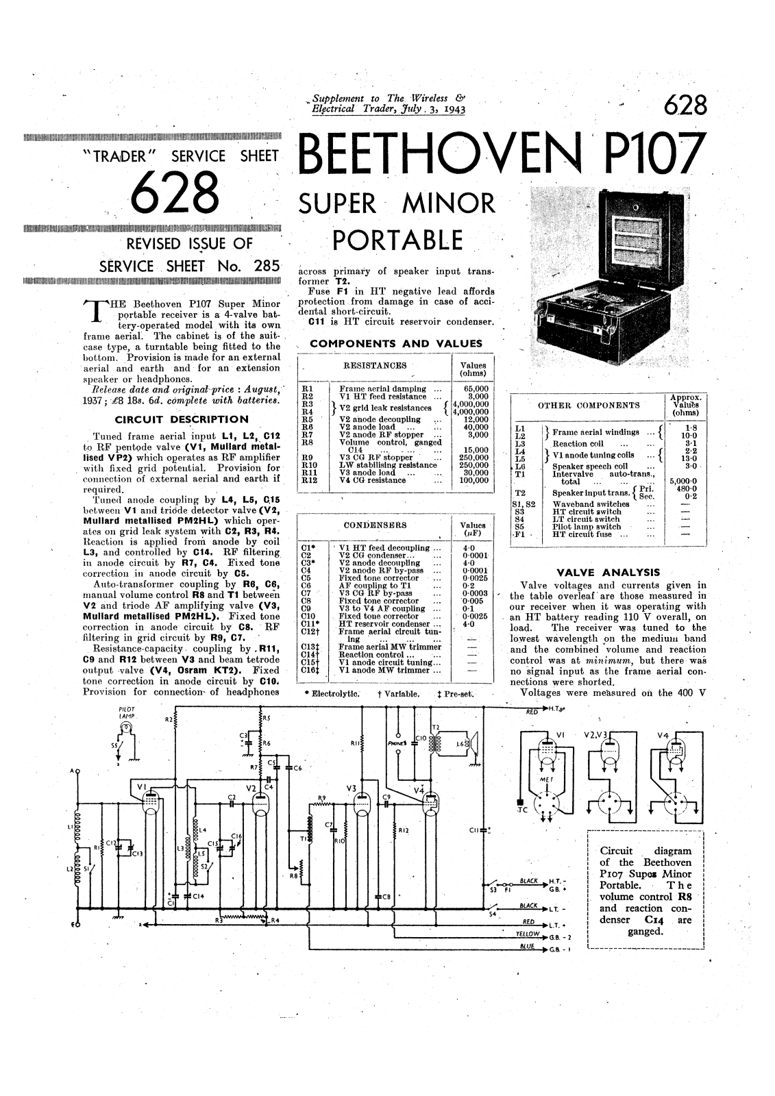 Beethoven p107 schematic