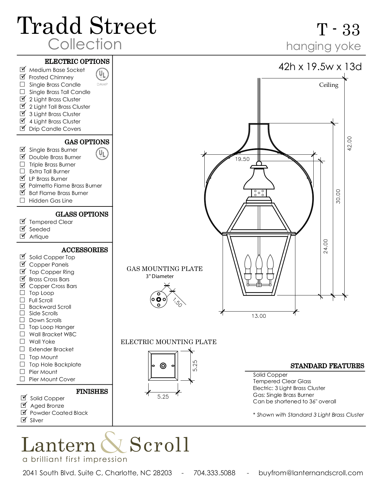 Lantern & Scroll LASC1278 Specifications - ManualMachine.com