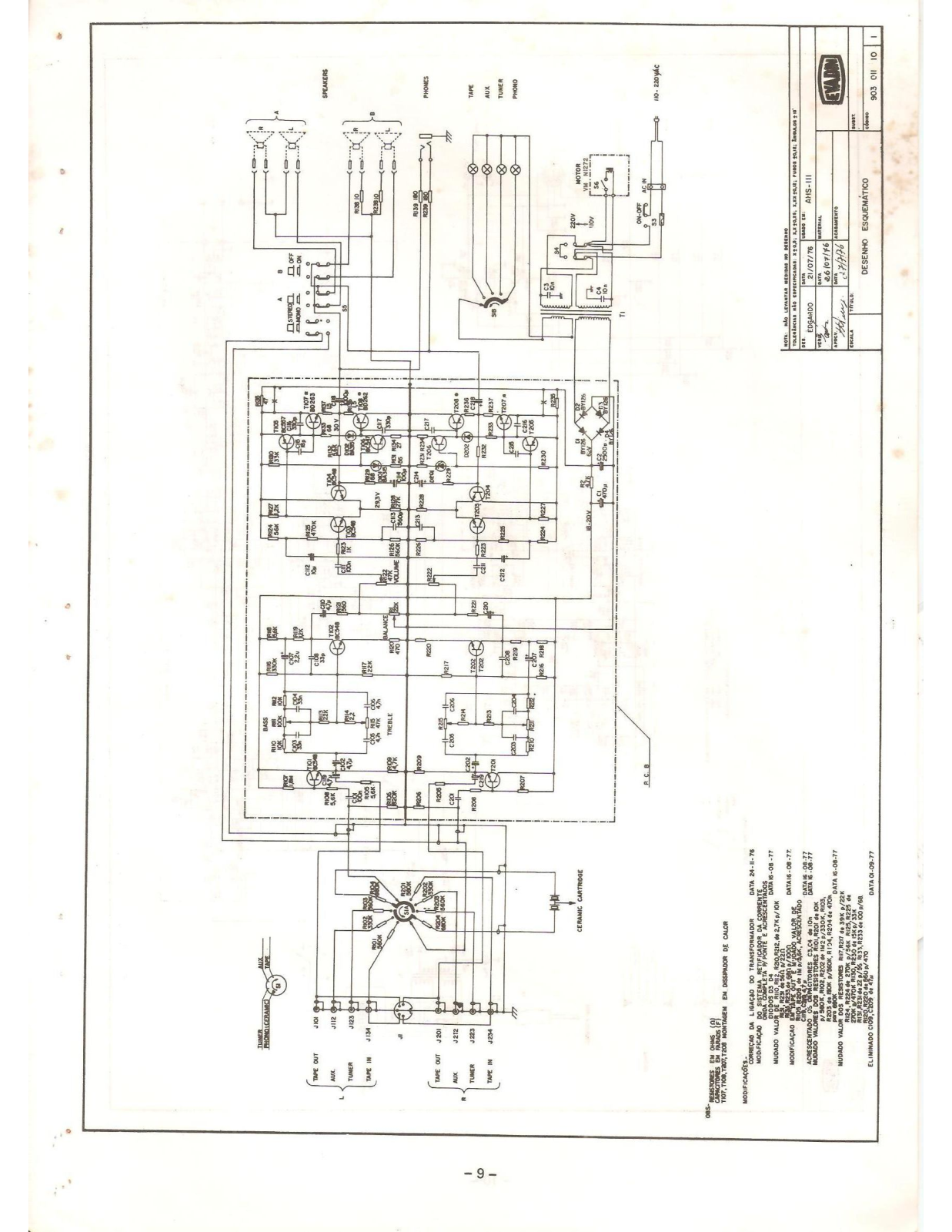 Aiko AHS-111 Schematic