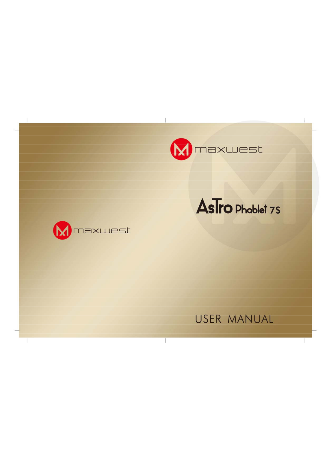 MAXWEST ASTROTAB7S Users Manual