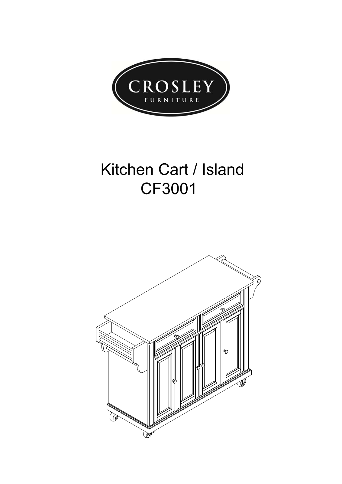 Crosley CF3001 User Manual