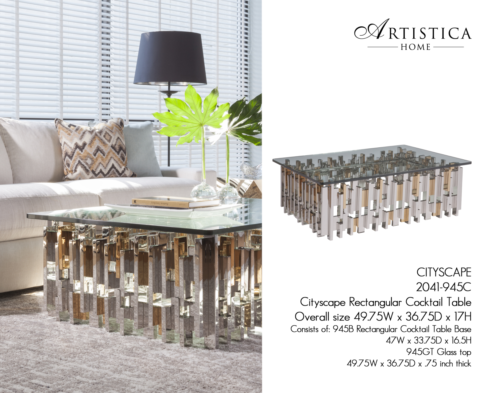 Artistica Home ATCA1318 Specifications Sheet