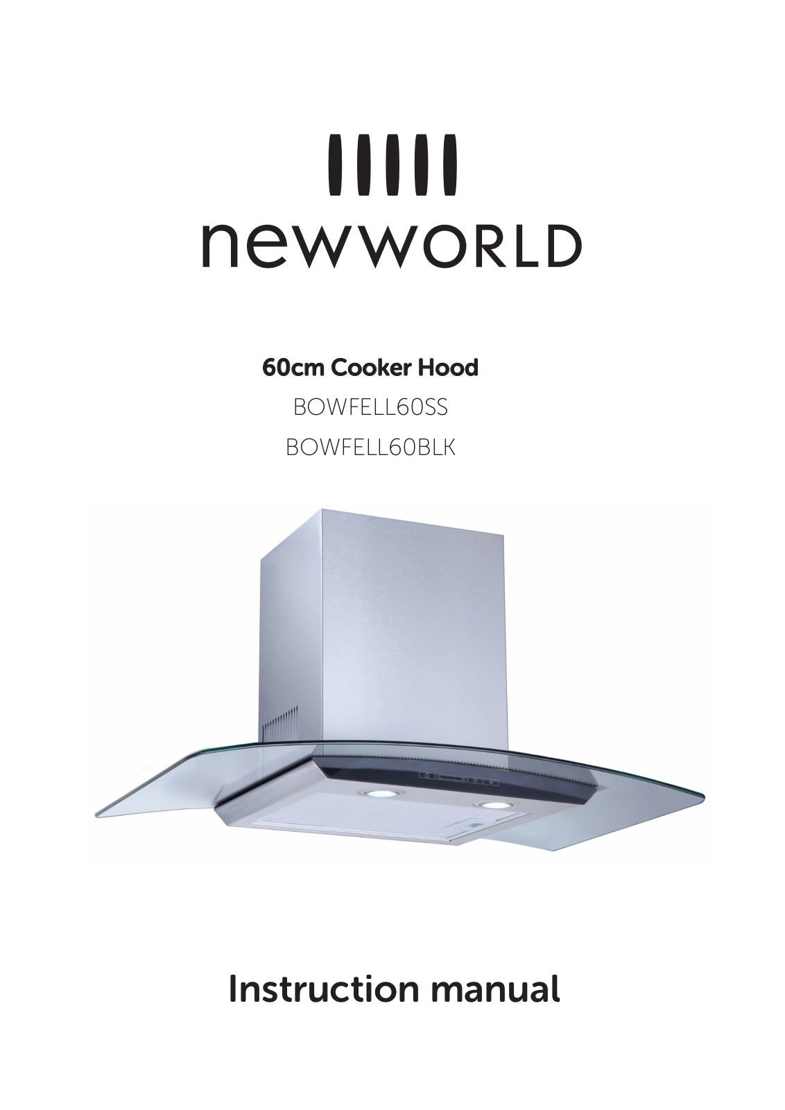 New World BOWFELL60SS, BOWFELL60BLK User guide - ManualMachine.com